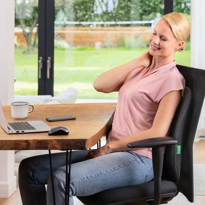 Medisana Massage Backrest MC 500 - Shiatsu - Cordless - 2 Speeds - Black