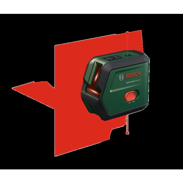 BOSCH Universal Level Laser - Includes Carrying Case and Batteries