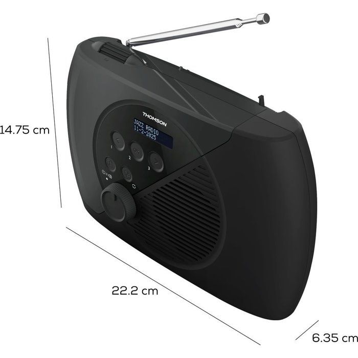 FM Radio - THOMSON - DAB - Grey and Black