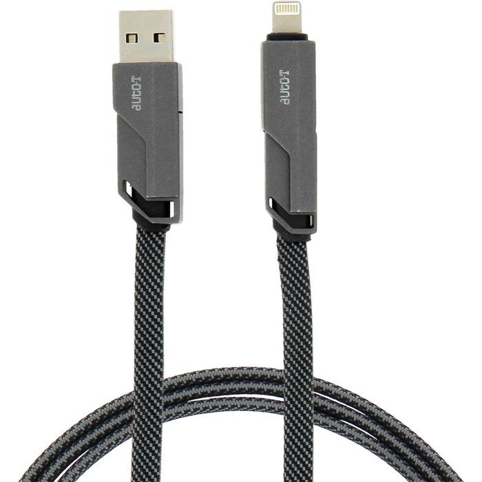 AUTO T Flat Cable - USB-C - 4 Connectors