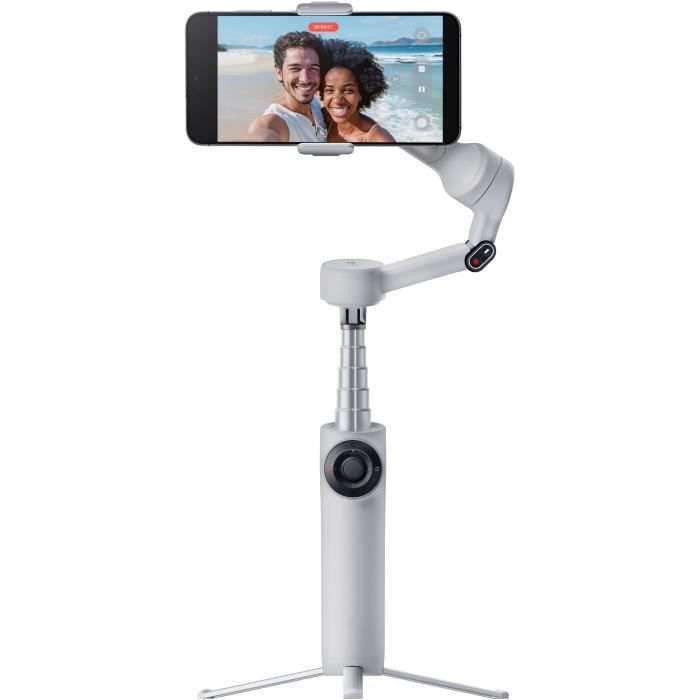 INSTA360 Flow 2 Smartphone Stabilizer - 360° Tracking - 10-Hour Battery - Gray