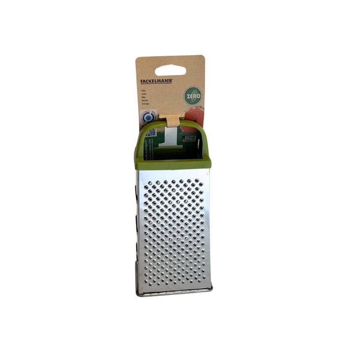 Ensemble de 2 Râpes a fromages et a légumes 4 faces - FACKELMANN - Gamme Zéro
