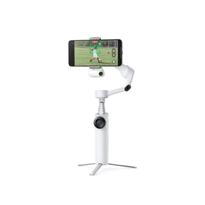 INSTA360 Flow 2 Smartphone Stabilizer - 360° Tracking - 3-Axis Stabilization - White