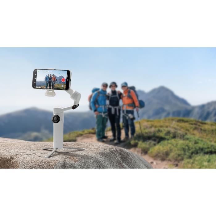 INSTA360 Flow 2 Smartphone Stabilizer - 360° Tracking - 3-Axis Stabilization - White