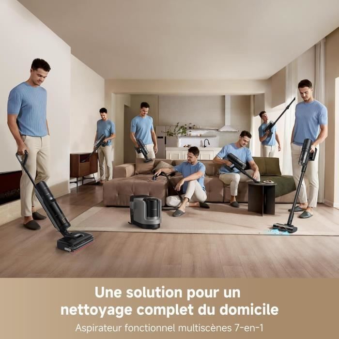 DREAME Cordless Stick Vacuum Cleaner - H15 Mix - 7-in-1,23 kPa Suction