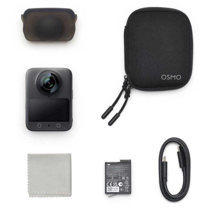 DJI Osmo 360 Camera - 1" Sensor - Native 8K Video 360-camera 1-sensor 8K-video 360-foto