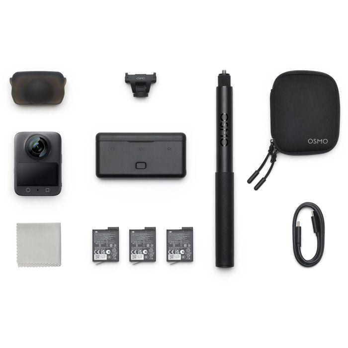 DJI Osmo 360 Adventure Bundle - Native 8K - 1" Sensor 360-camera 1-sensor