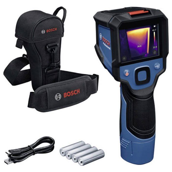 BOSCH PROFESSIONAL Thermal Imaging Camera - GTC 12V-450-13 - 4x 1.5V