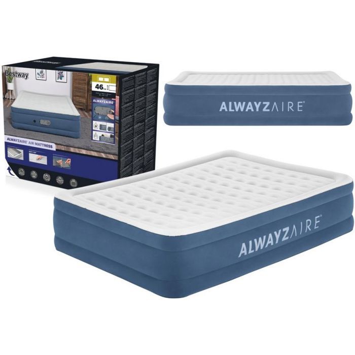 Bestway Inflatable Mattress 67624 203 cm x 152 cm x 46 cm - AlwayzAire Collection