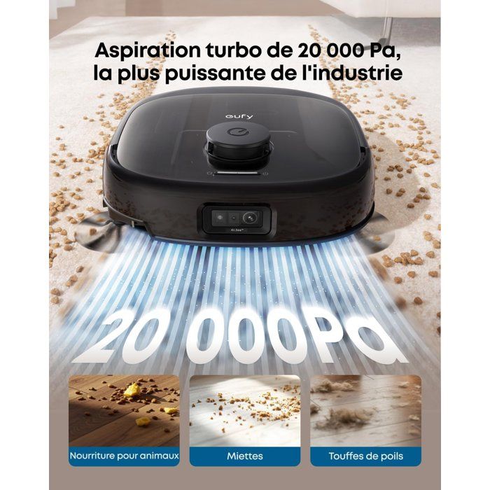Eufy Omni E25 Robot vacuum cleaner, Black