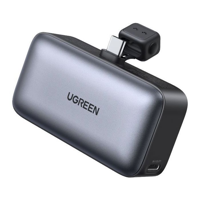 UGREEN Power Bank - 5,000 mAh - USB-C - With Stand - Black