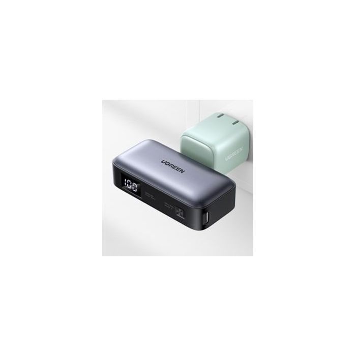 UGREEN Power Bank - 5,000 mAh - USB-C - With Stand - Black