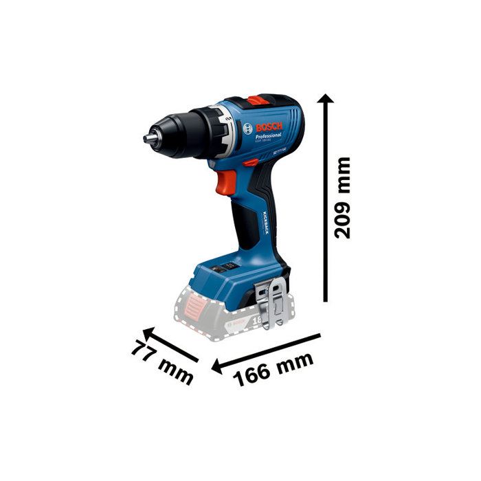 BOSCH Combo Kit - GSR 18V-65 + GDX 18V-285 + GBH 18V-22 - 3x5.0Ah Batteries + Charger 12V-18V-80