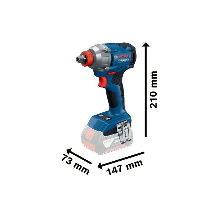 BOSCH Combo Kit - GSR 18V-65 + GDX 18V-285 + GBH 18V-22 - 3x5.0Ah Batteries + Charger 12V-18V-80