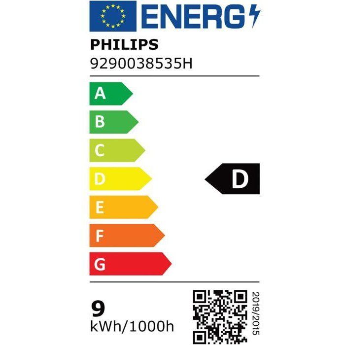 Pack of 2 A60 Connected LED Bulbs - PHILIPS HUE - White and Colored Light - E27 Base - 8.1W - 1000-2000K - 1100