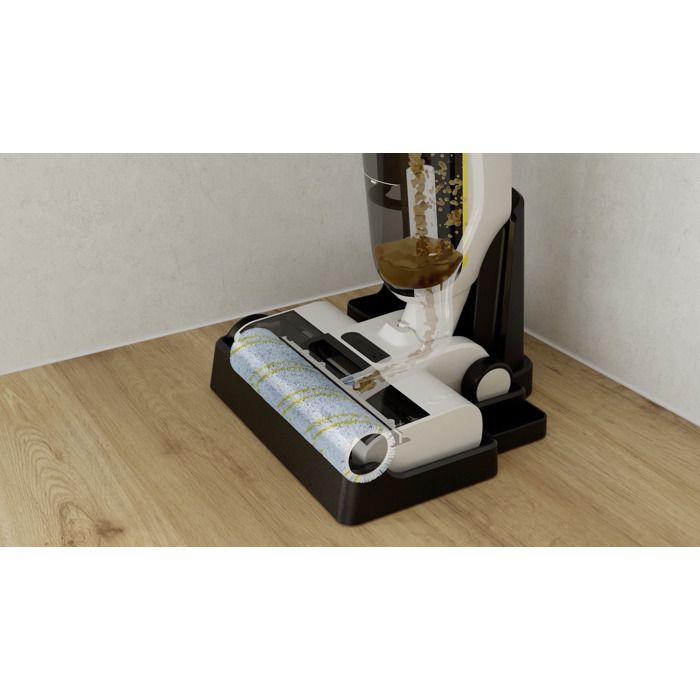 Karcher FCV 4 Dry Cordless Vacuum Cleaner and Washer - 200 m² - Wet and Dry - Drying Station Included