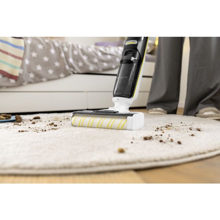 Karcher FCV 4 Dry Cordless Vacuum Cleaner and Washer - 200 m² - Wet and Dry - Drying Station Included