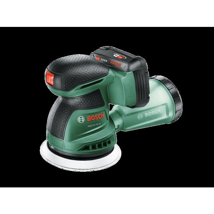BOSCH EasyOrbit 18V-10 Cordless Random Orbit Sander - 125 mm - 1 x 2.0 Ah Battery + Charger