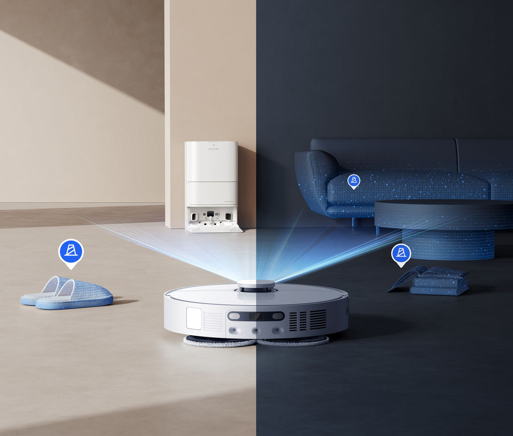 DREAME D20 Ultra - Robot Vacuum Cleaner and Mop - 13000 Pa - Smart Pathfinder Technology