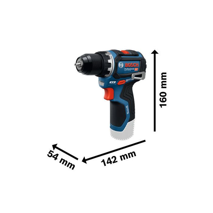 BOSCH PROFESSIONAL Drill/Driver - GSR 12V-32 + 2 GBA 2.0 Ah Batteries - GAL 12V-20 Charger