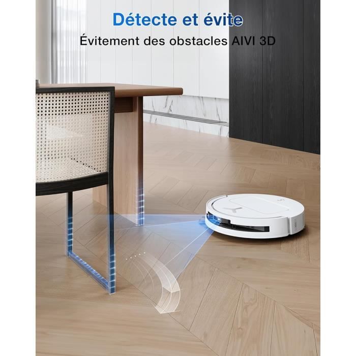 ECOVACS T50 OMNI Robot Vacuum Cleaner - 21000 Pa - White - Gen2 21000Pa