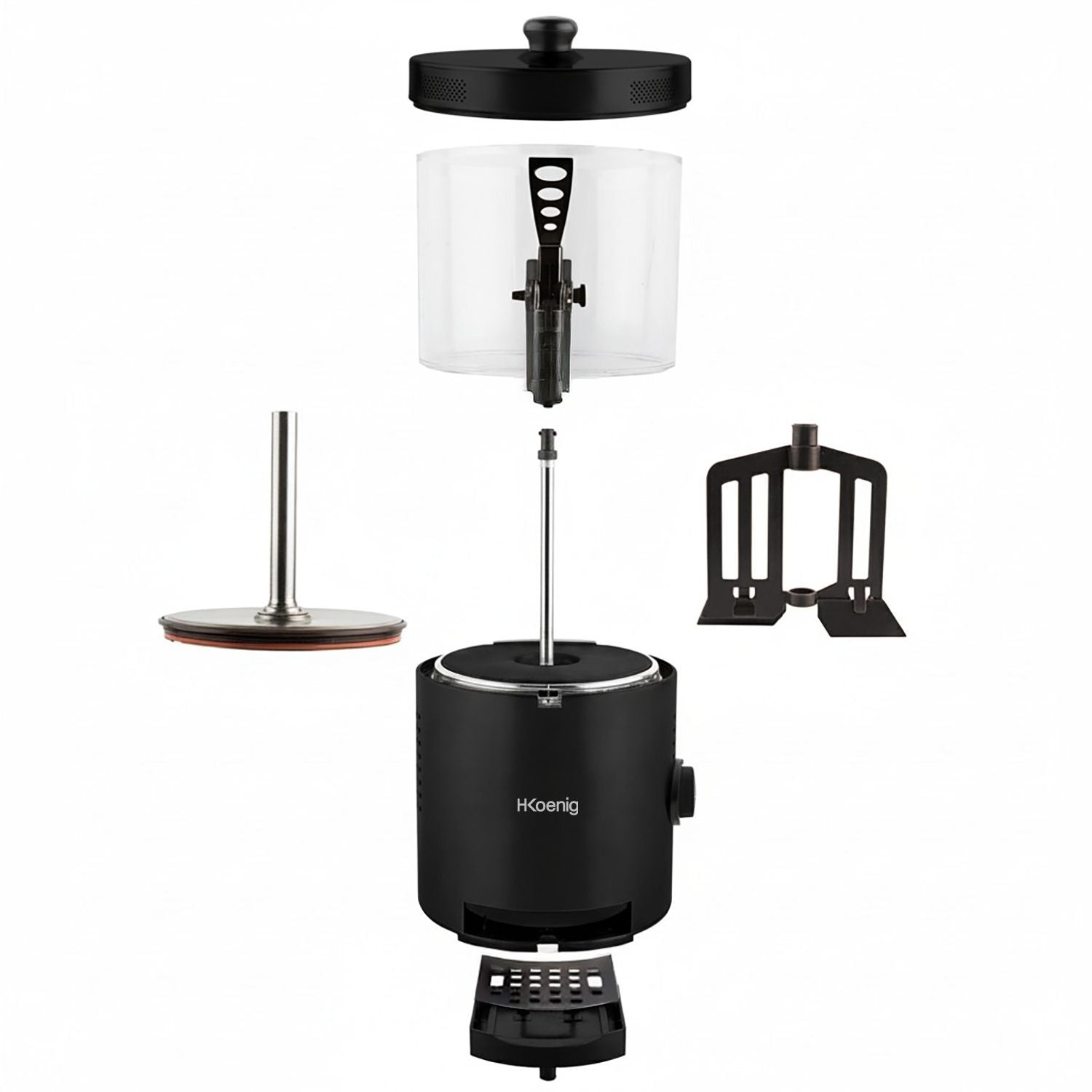 H.Koenig SHK802 Hot Chocolate Dispenser - 3 L - 1200W - Black