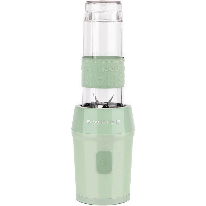 SWEISS Mini Blender - 300 W - 570 ml - 2 Bottles - MOOV7 - Green