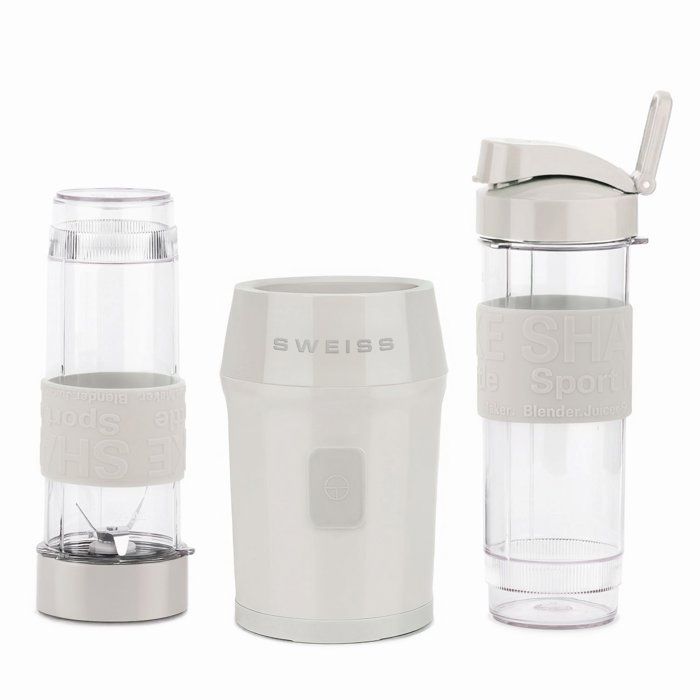 Mini-blender - SWEISS - MOOV8 - 300 W - 570 ml - 2 gourdes - Beige