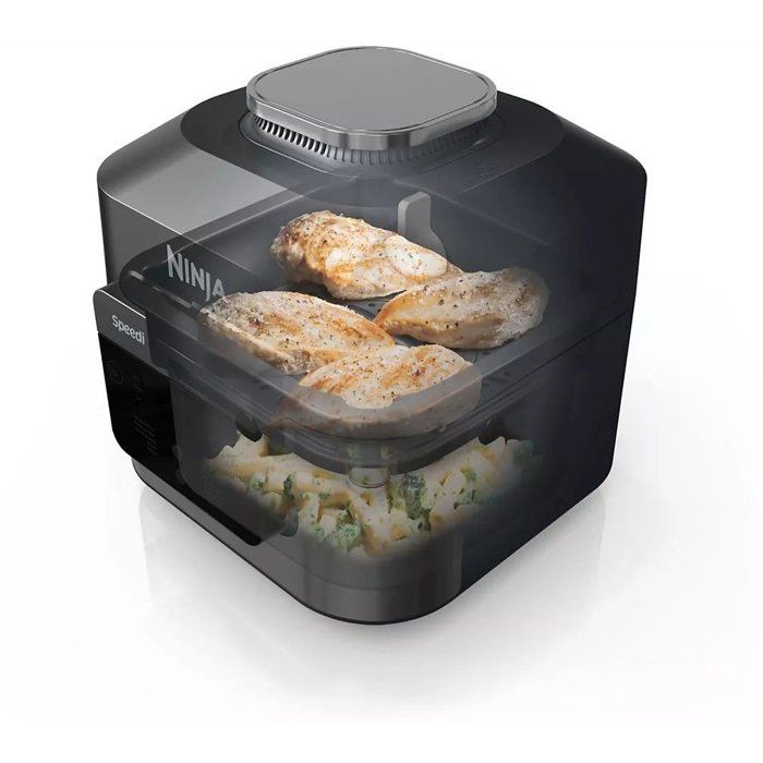 NINJA Multicooker Speedi Rapid Cooker ON500EU - 5.7 L Capacity - Silver/Black - 1760W