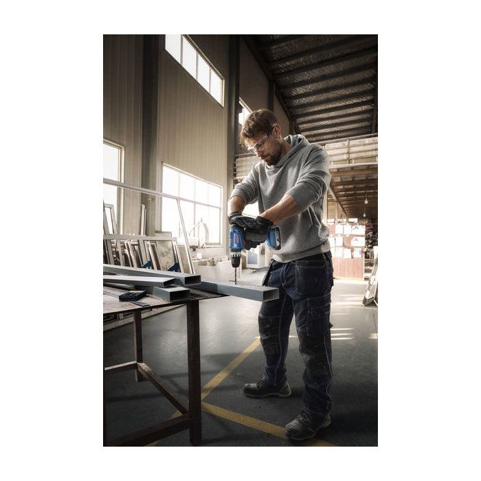 BOSCH PROFESSIONAL Cordless Impact Drill - GSB 18V-25 - 2 x GBA 2.0Ah Batteries + GAL 18V-40 L Charger