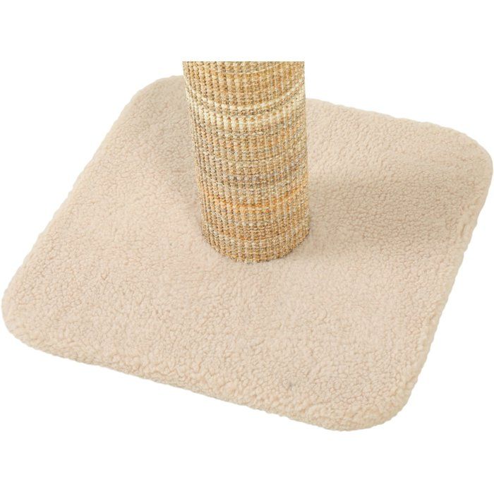 ZOLUX Cat Scratching Post - Sisal - With Hanging Toy - 60 cm - Boreal - Beige