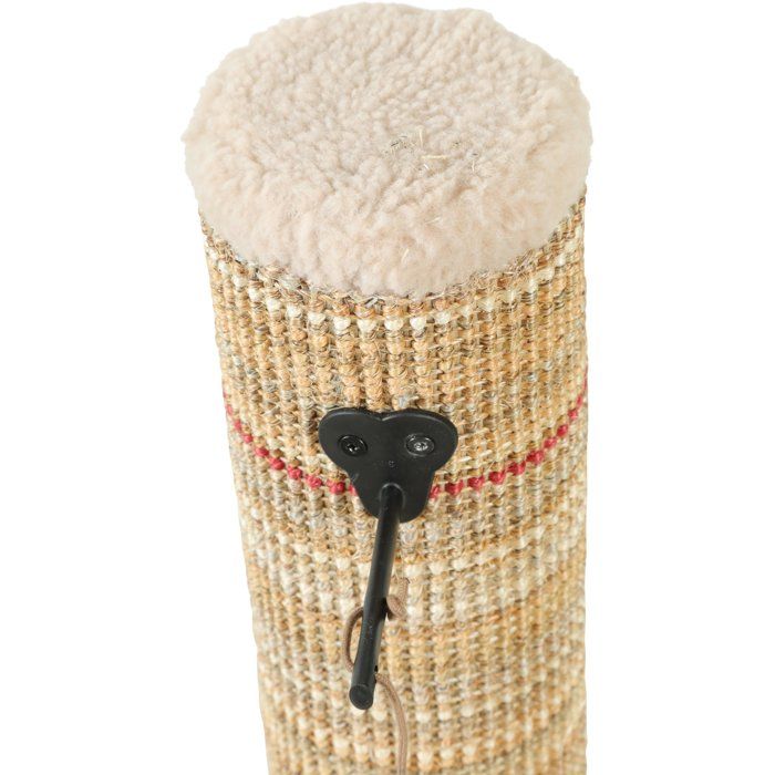 ZOLUX Cat Scratching Post - Sisal - With Hanging Toy - 60 cm - Boreal - Beige