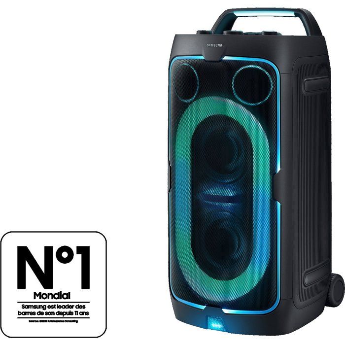 SAMSUNG Speaker - MX-ST50F/XE - 240W - Bluetooth - 18h Battery - Black