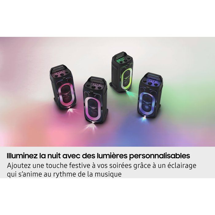 SAMSUNG Speaker - MX-ST50F/XE - 240W - Bluetooth - 18h Battery - Black