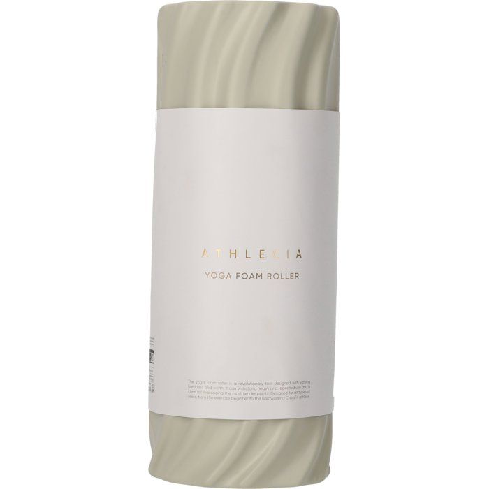 Yoga Foam Roller - ATHLECIA - Malata - One size - Cream white