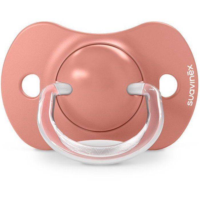 Set of 2 symmetrical pacifiers - SUAVINEX - Birdies - SX Pro - 18 months and over - Pink