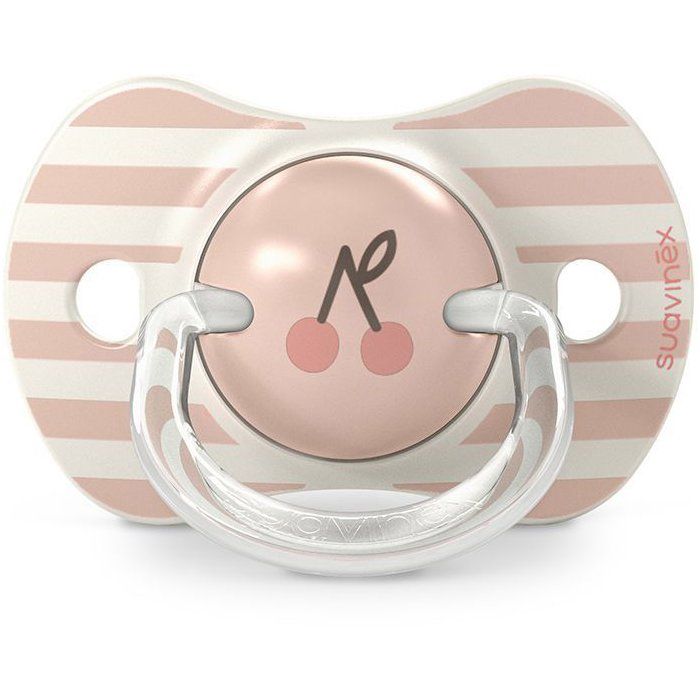 Set of 2 symmetrical pacifiers - SUAVINEX - Birdies - SX Pro - 18 months and over - Pink