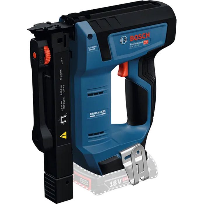 BOSCH GTH 18V-14 Wood Stapler - 18V Brushless - Staples 6-14 mm - L-BOXX