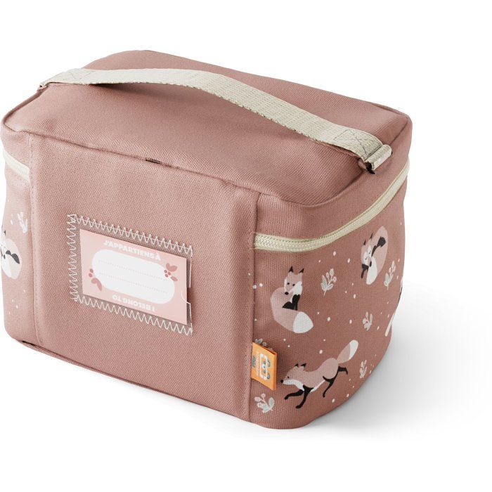 MONBENTO Insulated Lunch Bag, Frosty 5 L Fox, Children's Cooler