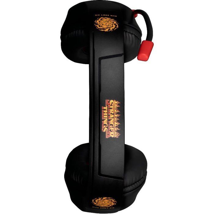 Konix Wired Circumaural Gaming Headset - Stranger Things - Compatible with PC, PS5, Switch 2, Xbox - 1.5 m