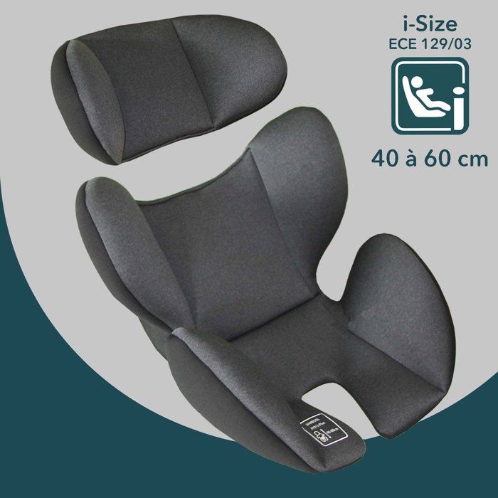 BAMBISOL Reversible Car Seat AY913PLUSN Group 0+/1/2/3 I-Size Black
