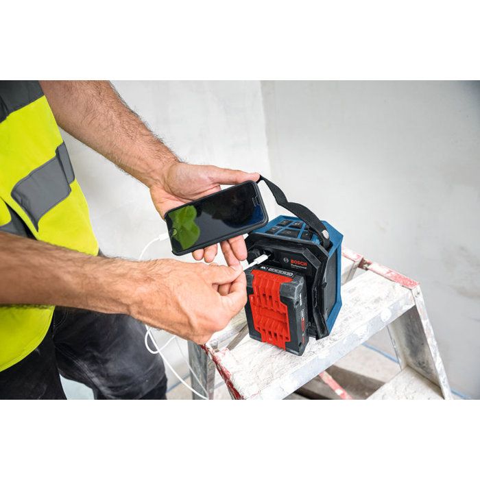 BOSCH PROFESSIONAL Bluetooth Speaker - GPB 18V-1 C - 18V