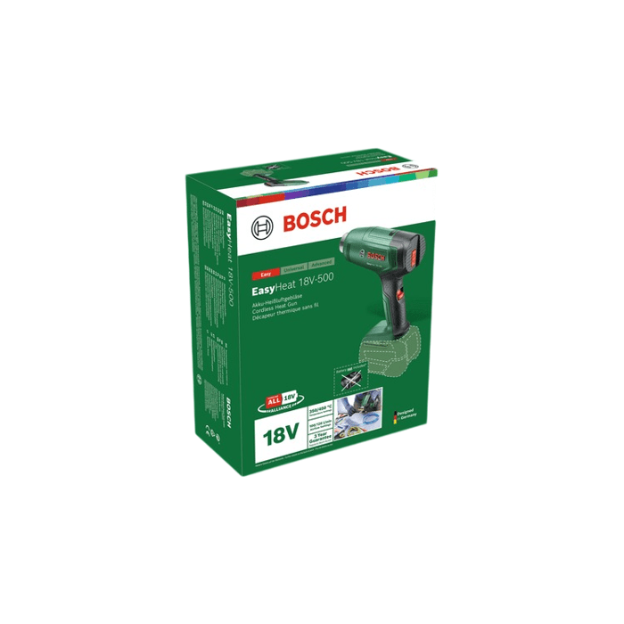 BOSCH Cordless Heat Gun 18V EasyHeat 18V-500 - Battery and Charger Not Included