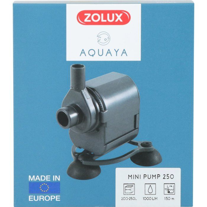 ZOLUX Mini Aquarium Water Pump - 13W - Flow Rate 1000 L/H - Rotating Outlet Nozzle - For Aquariums 160 to 250 L