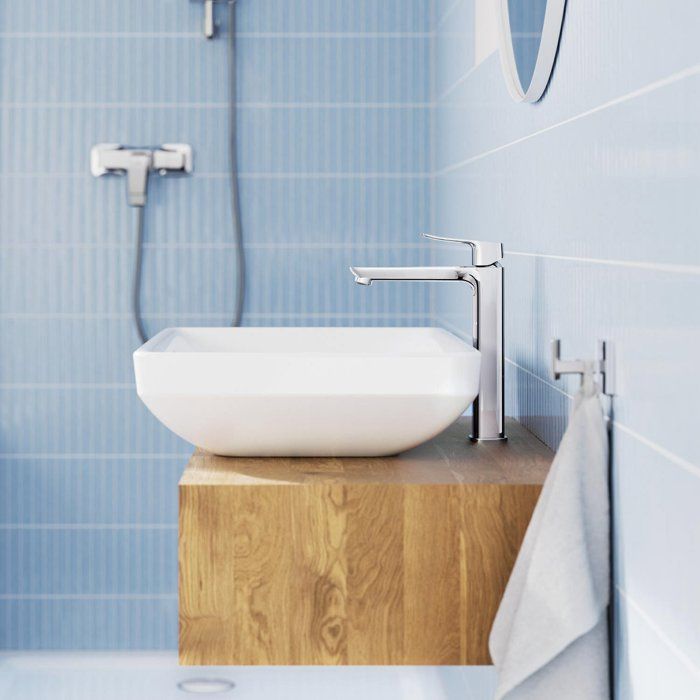 GROHE Basin Mixer Tap - Size XL - Smooth Body Without Waste - Chrome
