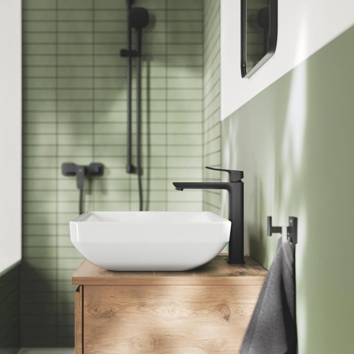 GROHE DICE Shower Mixer - Matte Black