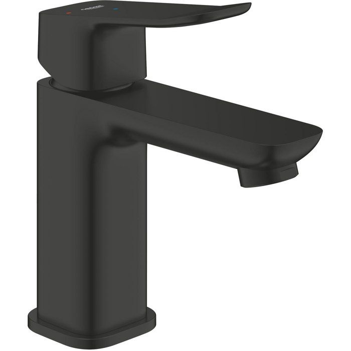 GROHE Basin Mixer Tap - Size S - Ch3 Cartridge & Click-clack Waste - Matte Black