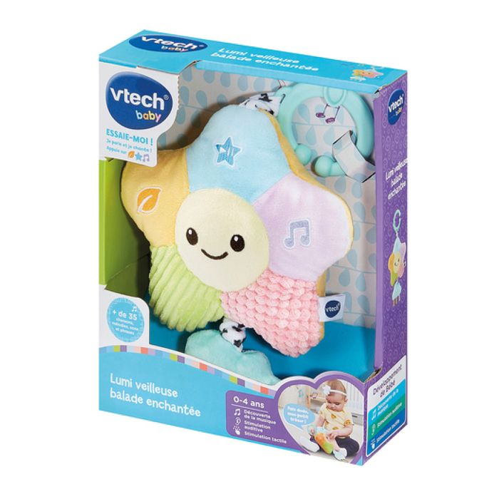 VTECH Lumi Enchanted Walk Night Light - Plush Nightlight for Babies 0-4 Years