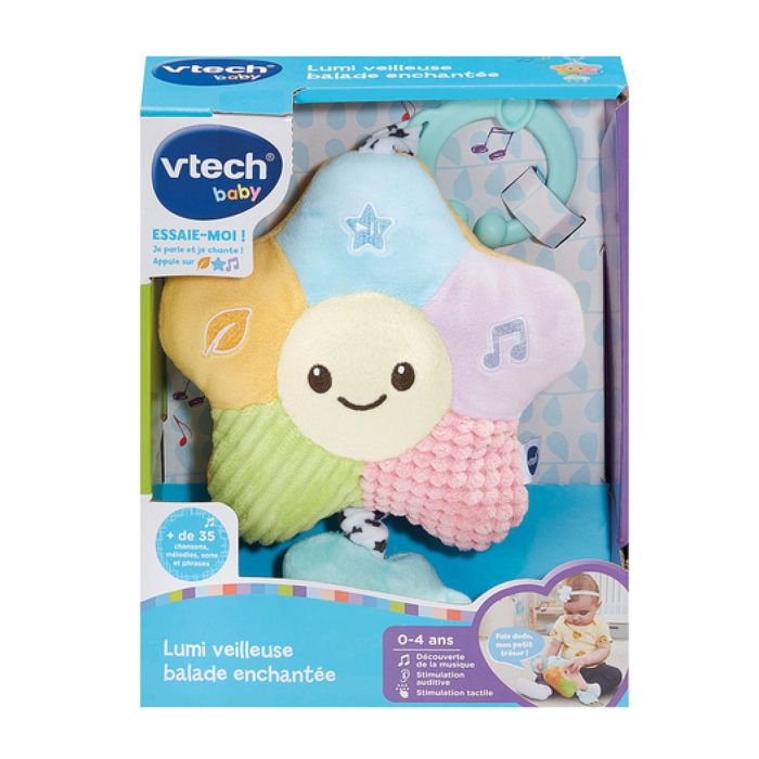 VTECH Lumi Enchanted Walk Night Light - Plush Nightlight for Babies 0-4 Years