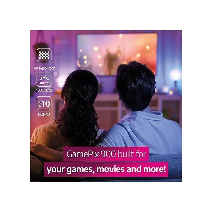 Videoprojector - PHILIPS - Gamepix 900 - 4K UHD - 1000 ANSI Lumen - 120"